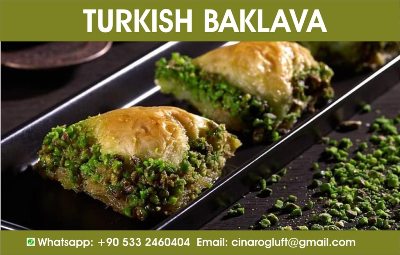 turkish baklava green